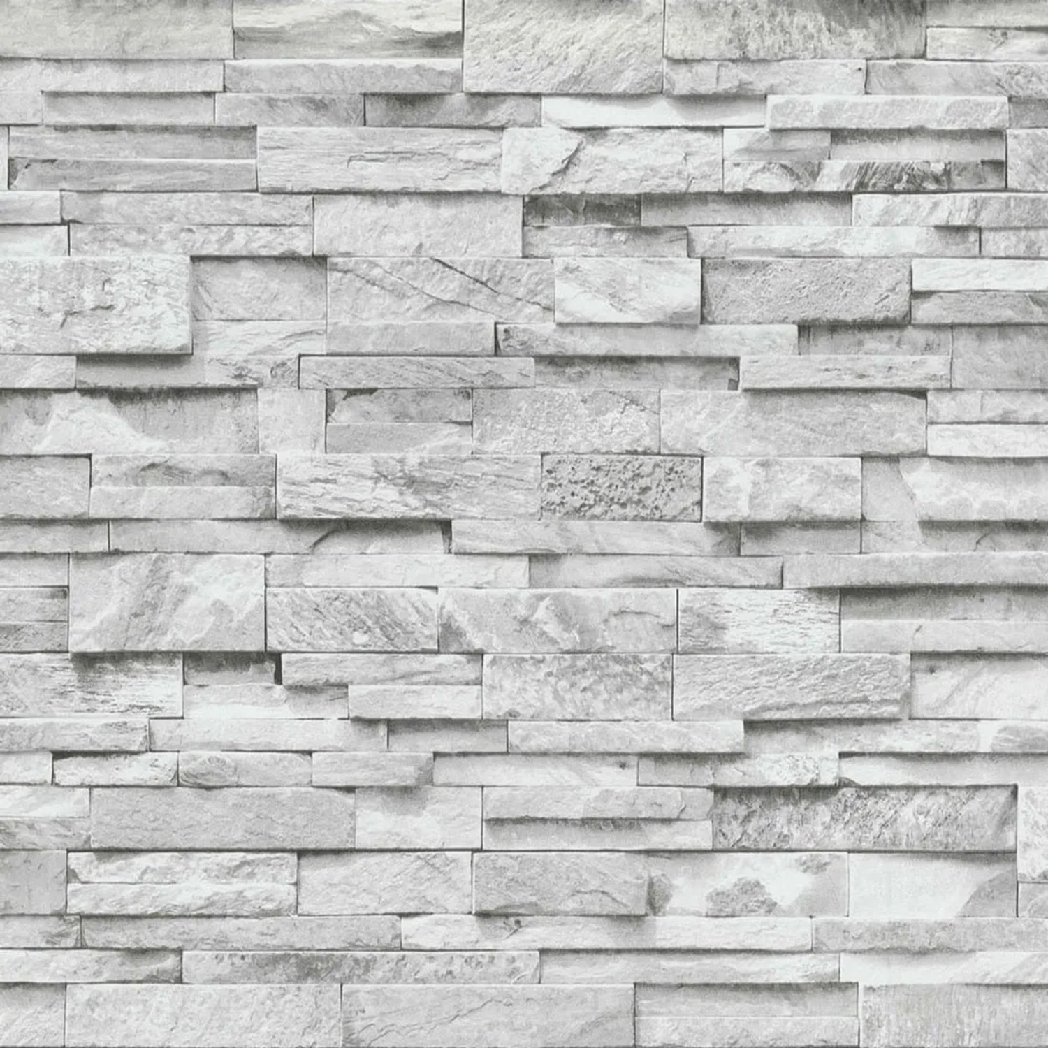 Tapeta papierowa KAMIEŃ jasnoszary