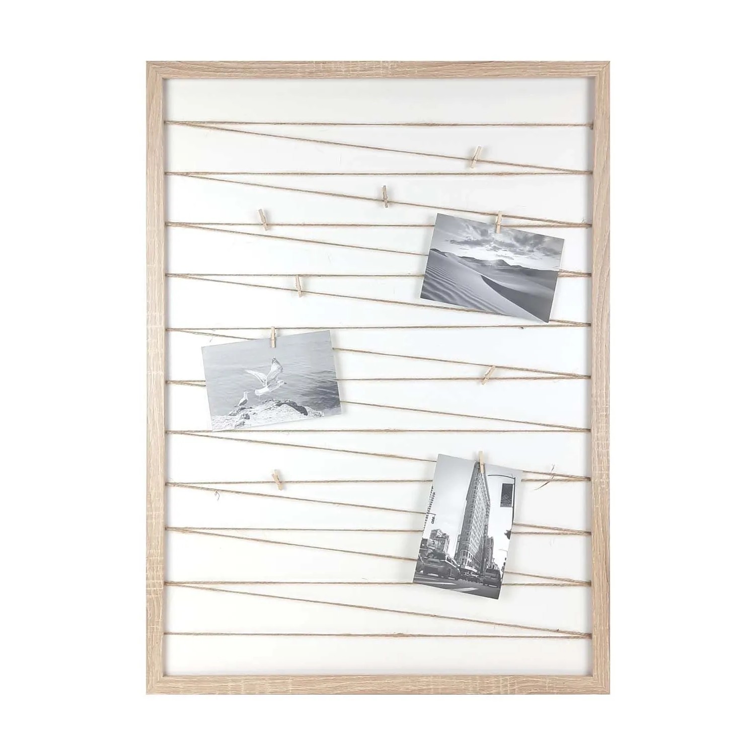 Frames Factory Fotorama HEKLA ROPE 50 x 70 cm jasnobrązowa