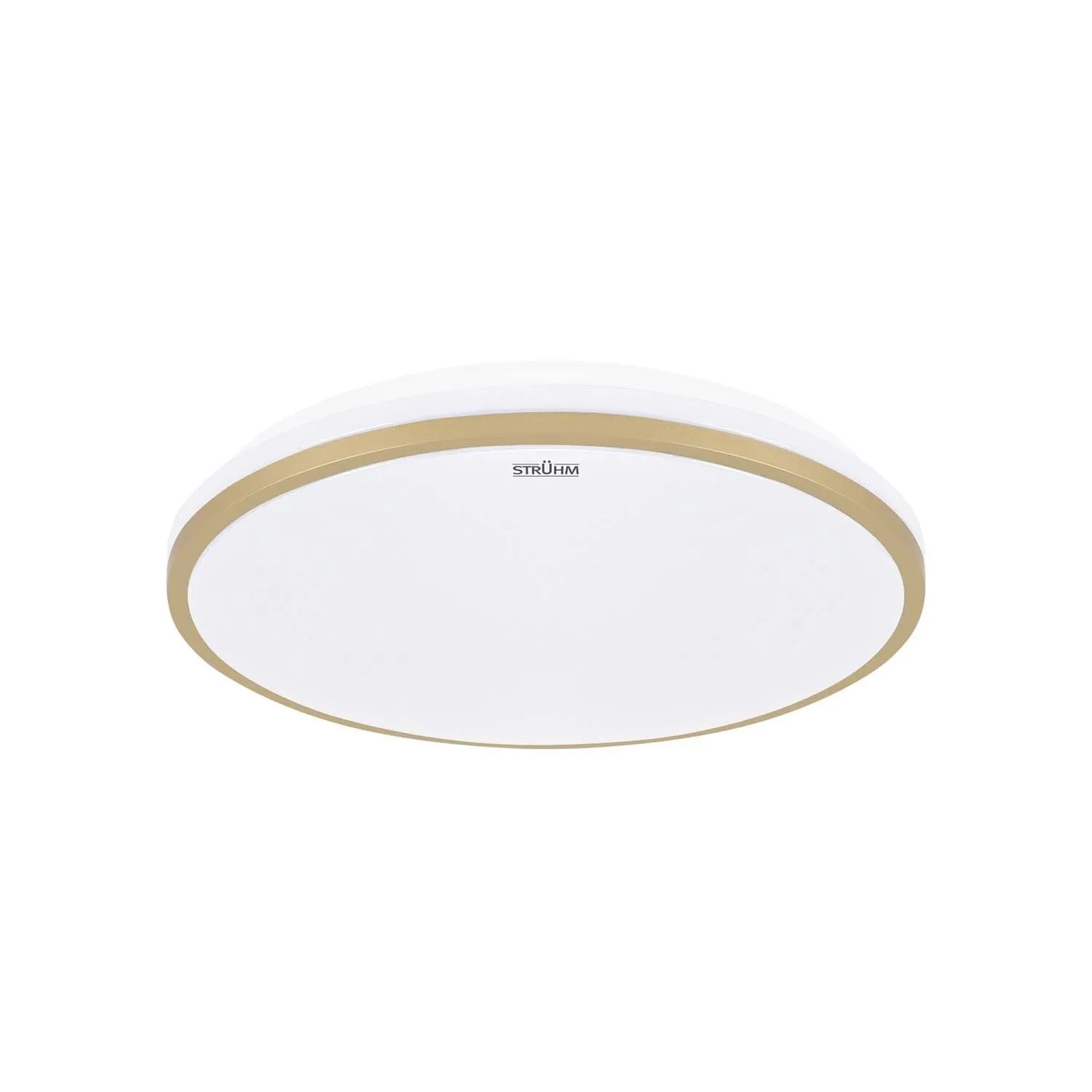 Struhm Plafon okrągły LINUS LED C 12W 4000K 730lm śr. 28cm złoty