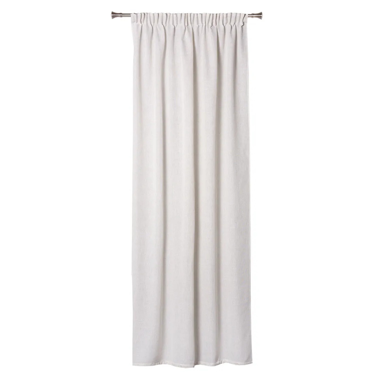 Zasłona TULON na taśmie 140 cm x 260 cm beżowa