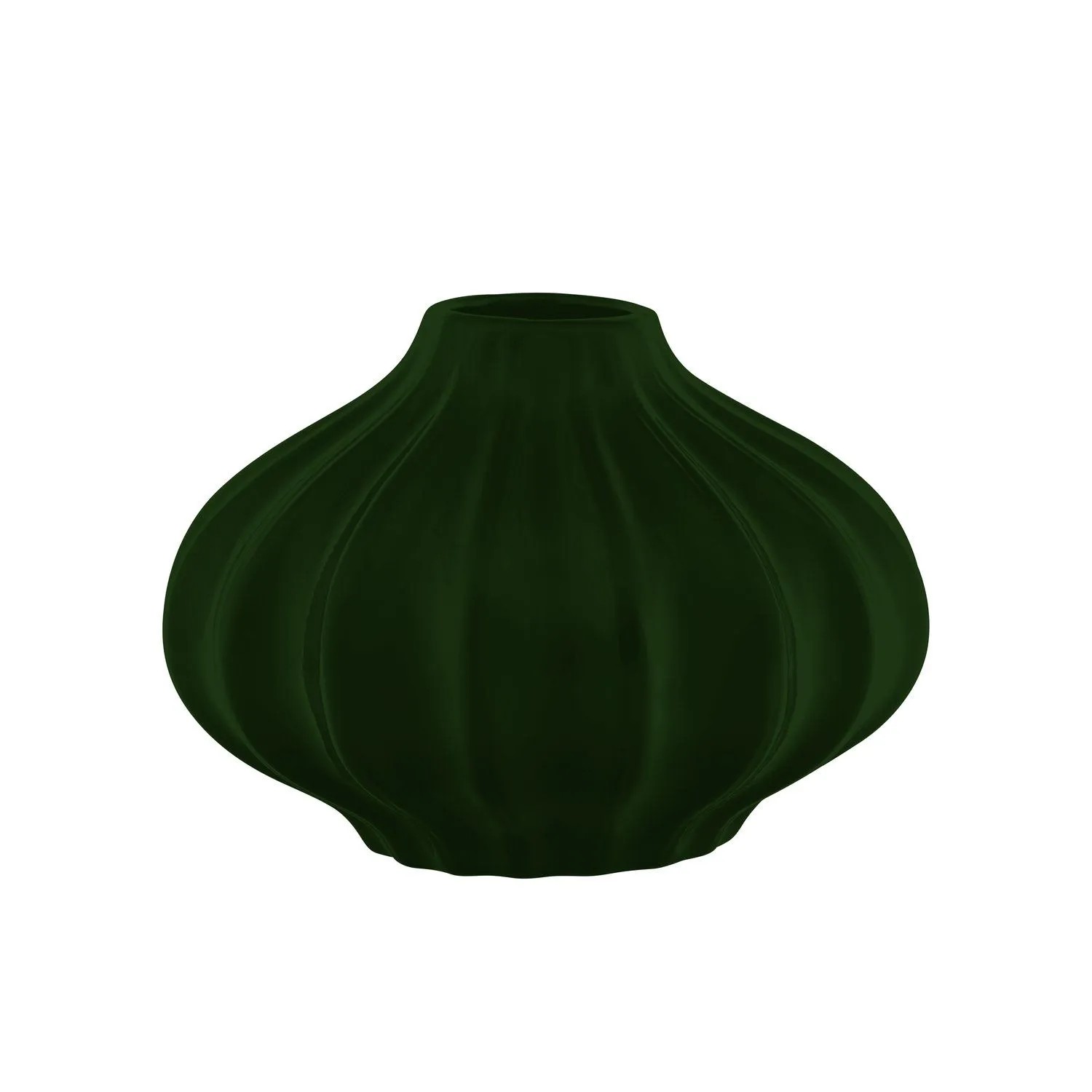 Wazon Rozeta zielony wys. 15 cm