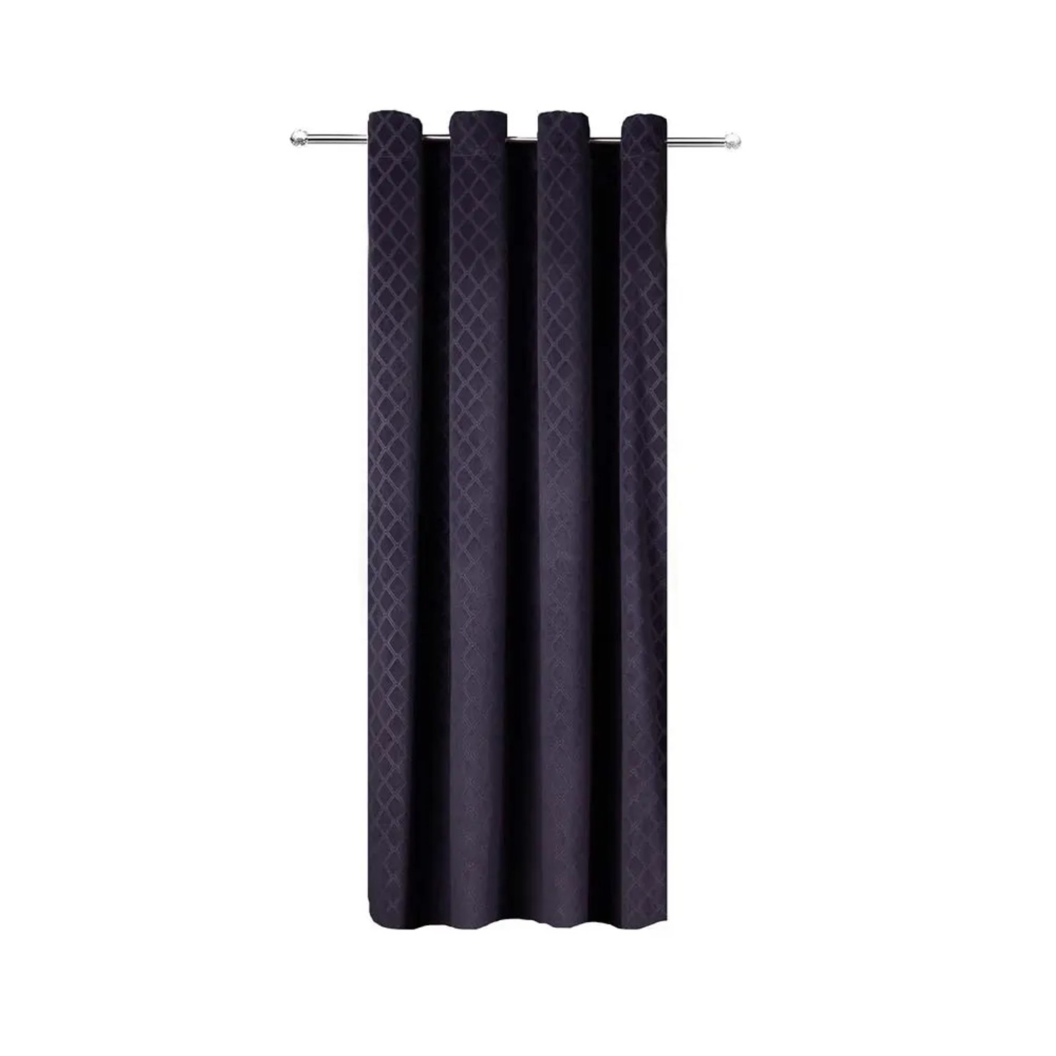 Zasłona CHIC na przelotkach 140 cm x 270 cm ciemnoszara