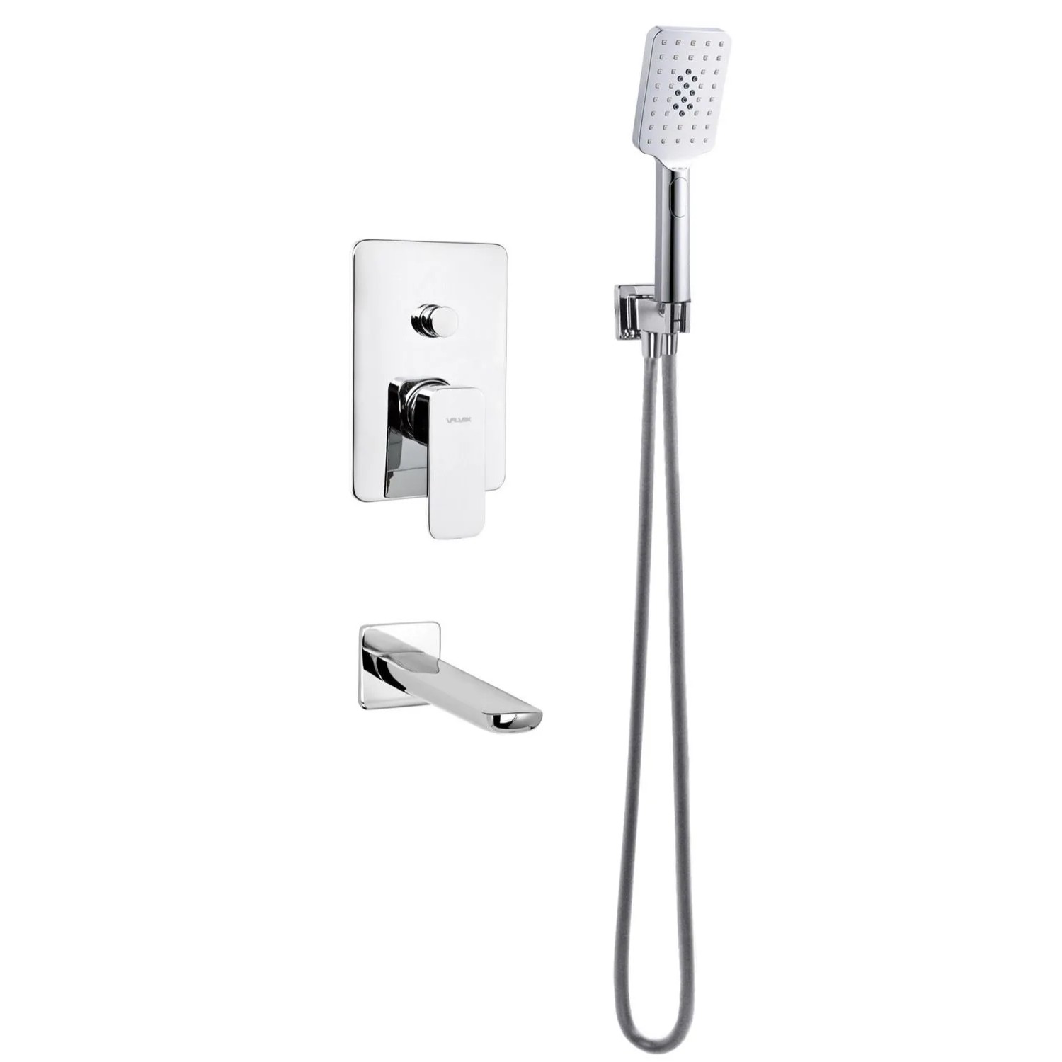 Valvex System prysznicowa podtynkowa Remo czarny