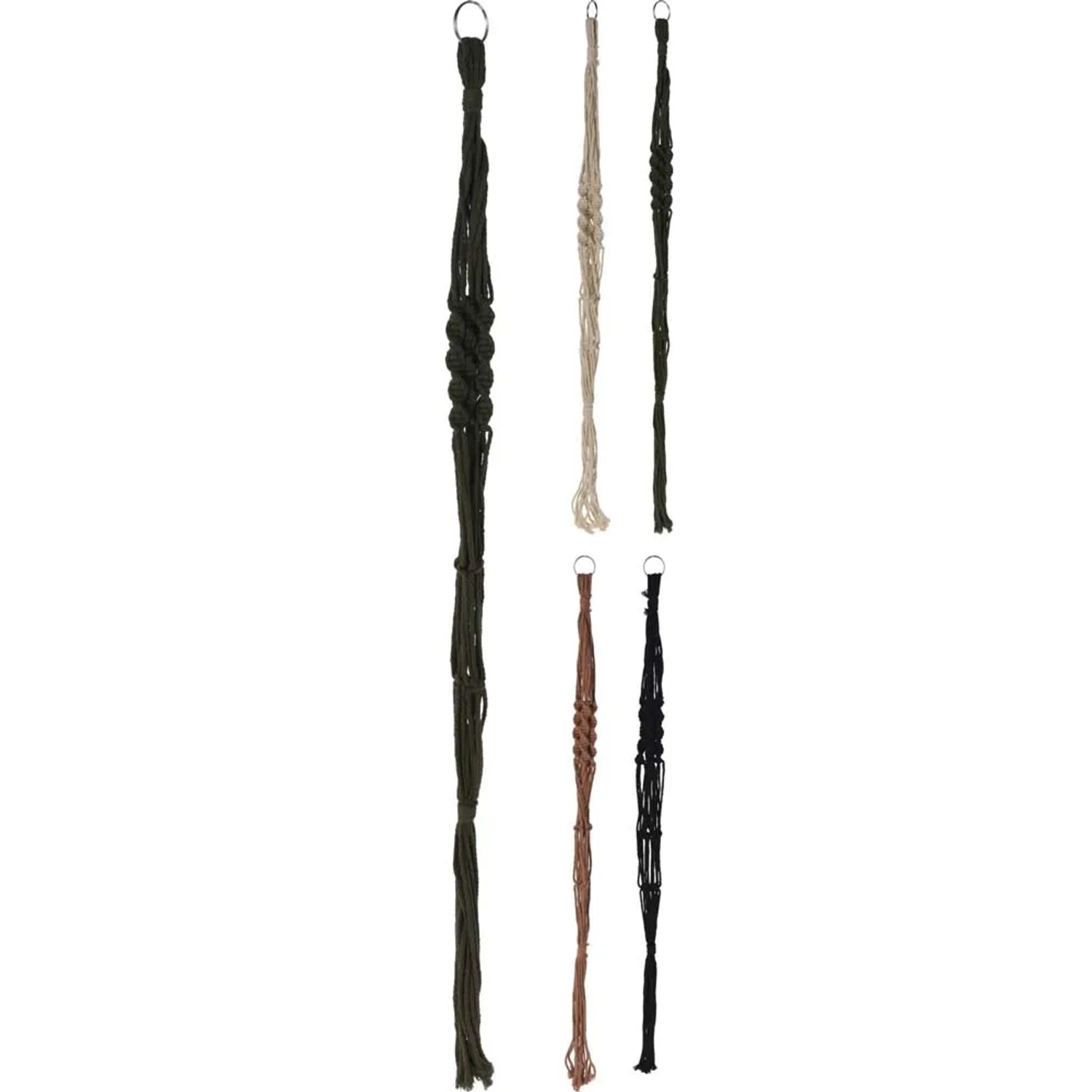 Makrama juta mix kolorów - 80 cm