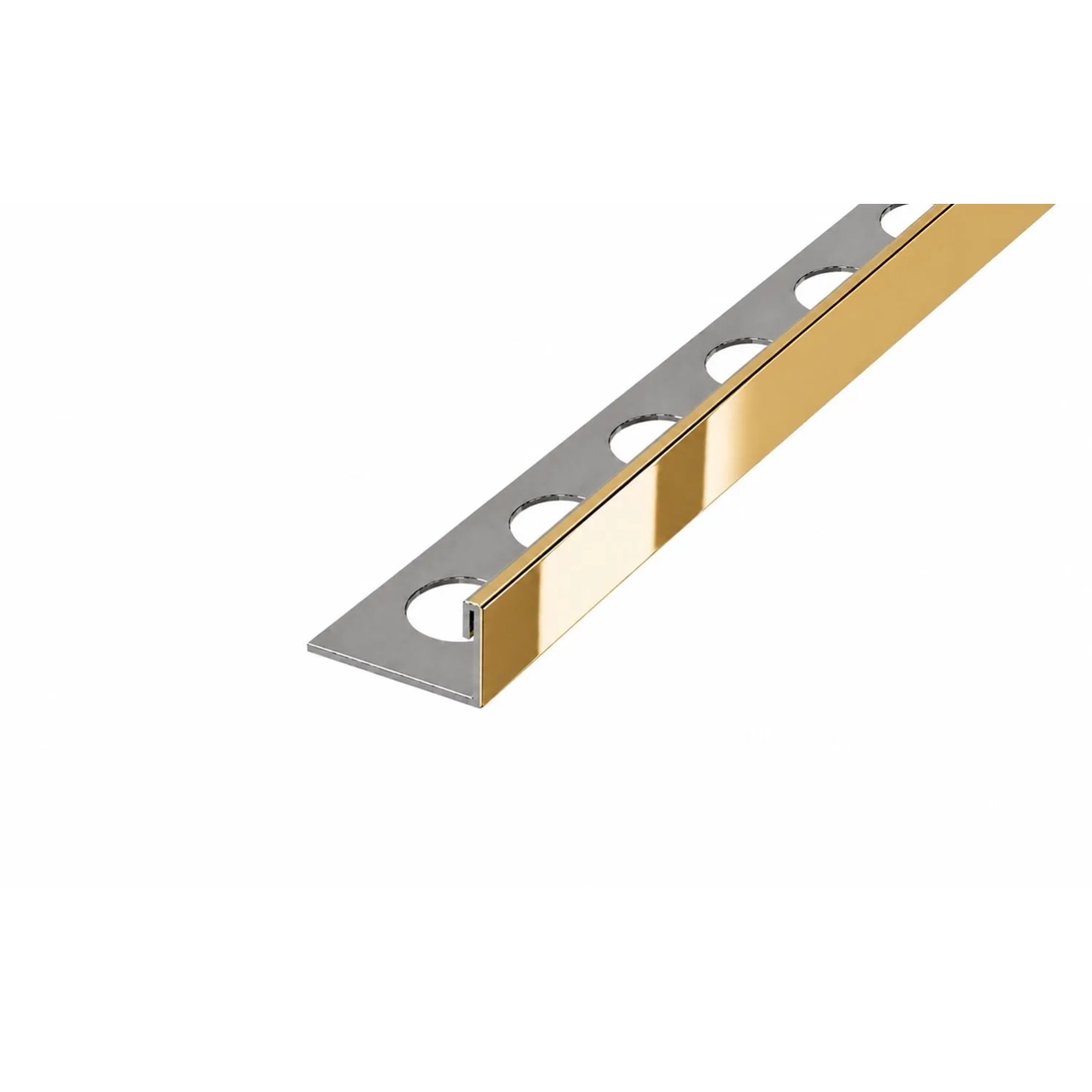 Eviso Listwa wykończeniowa L złoty połysk 8,5 x 2700 mm