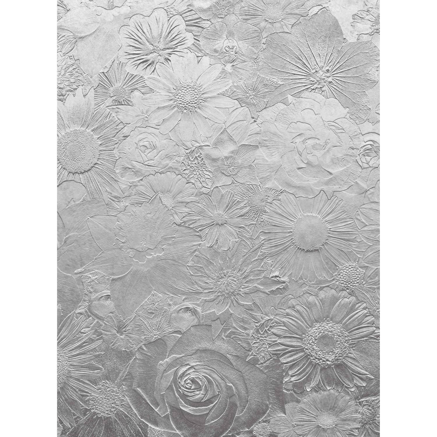 Fototapeta Silver Flowers 192x260 cm