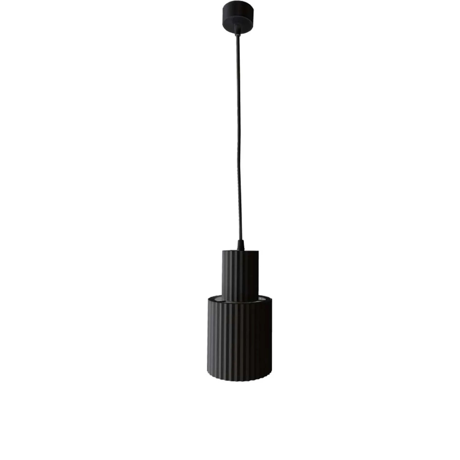 Light Prestige Lampa wisząca Tokio tuba 1xE27 max. 15W LED czarna