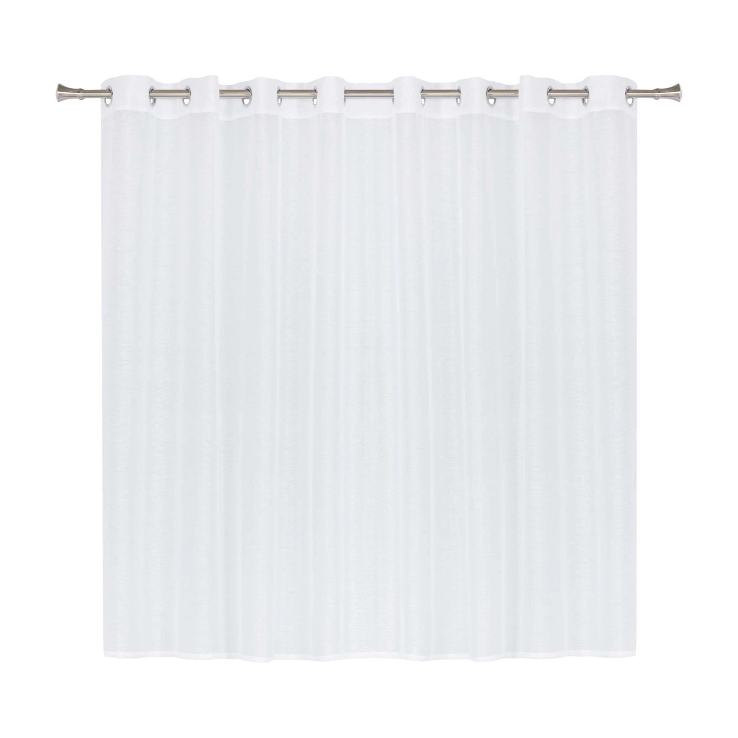 Firana Simple Chic na przelotkach szer. 280 cm x wys. 160 cm biała