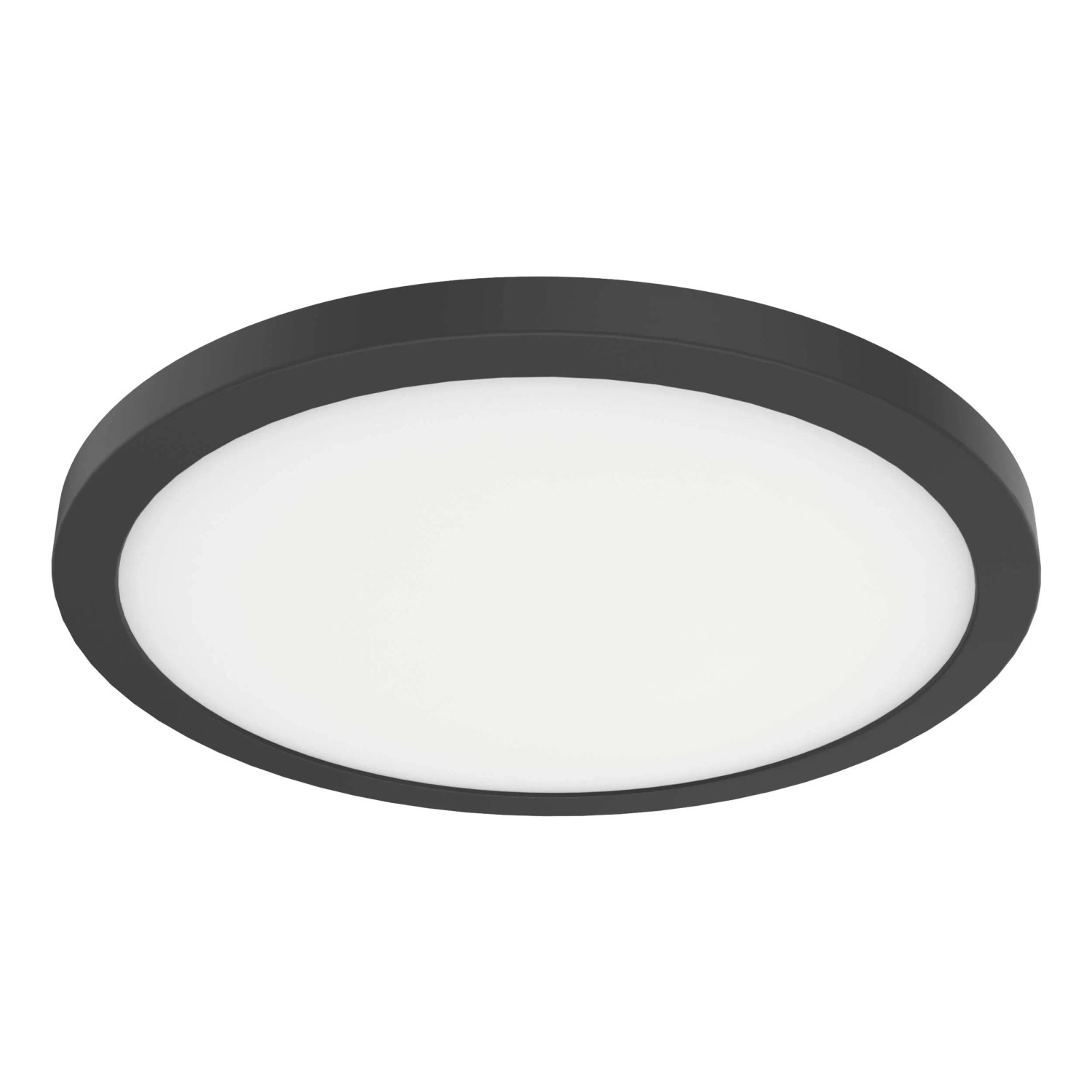 MiLAGRO Plafon LED EVORA 18W 3000-6000K 1260lm śr. 23 cm czarny