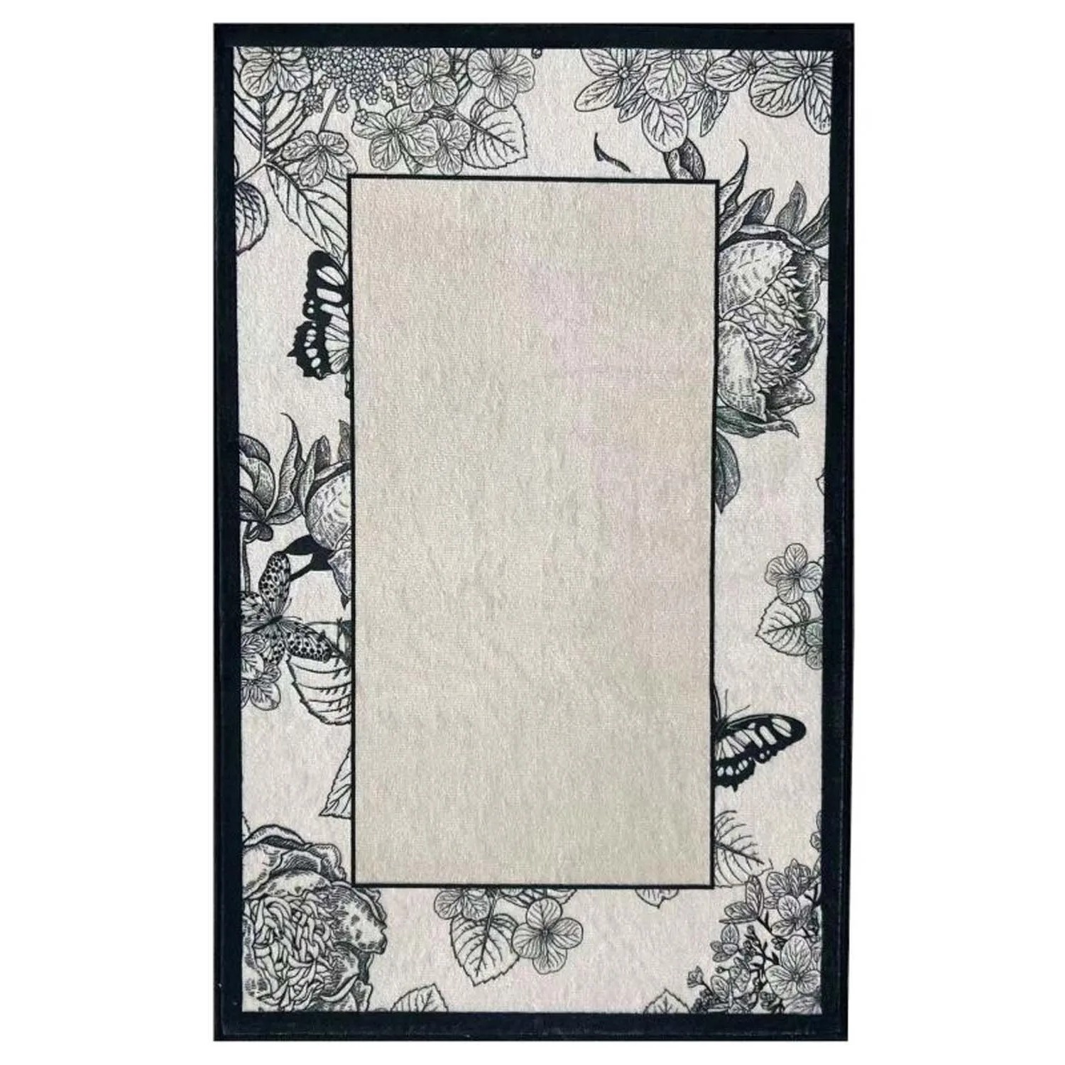 Splendid Dywan drukowany ESTER mikrofibra 50 x 80 cm beż