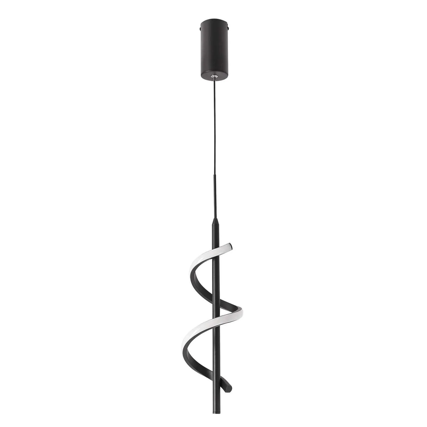 Candellux Lampa wisząca LED SPRAIT 12W 4000K 1000lm czarna