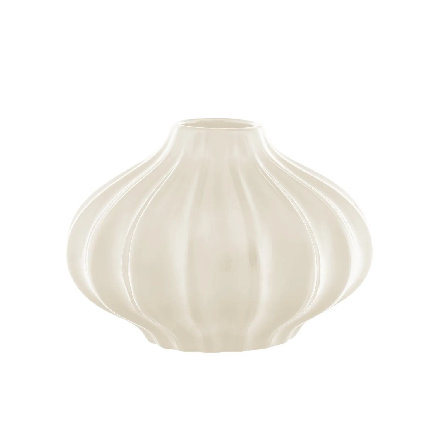 Wazon Rozeta krem wys. 15 cm