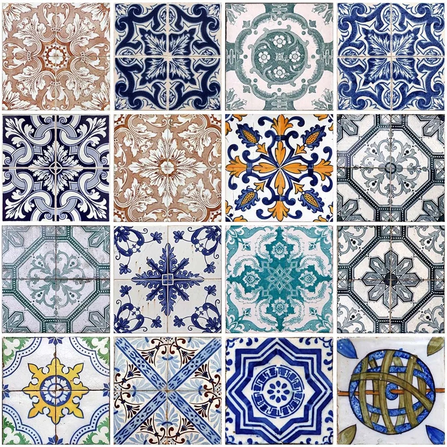 Alfa-Cer Panel szklany patchwork ESG 60 x 60 cm