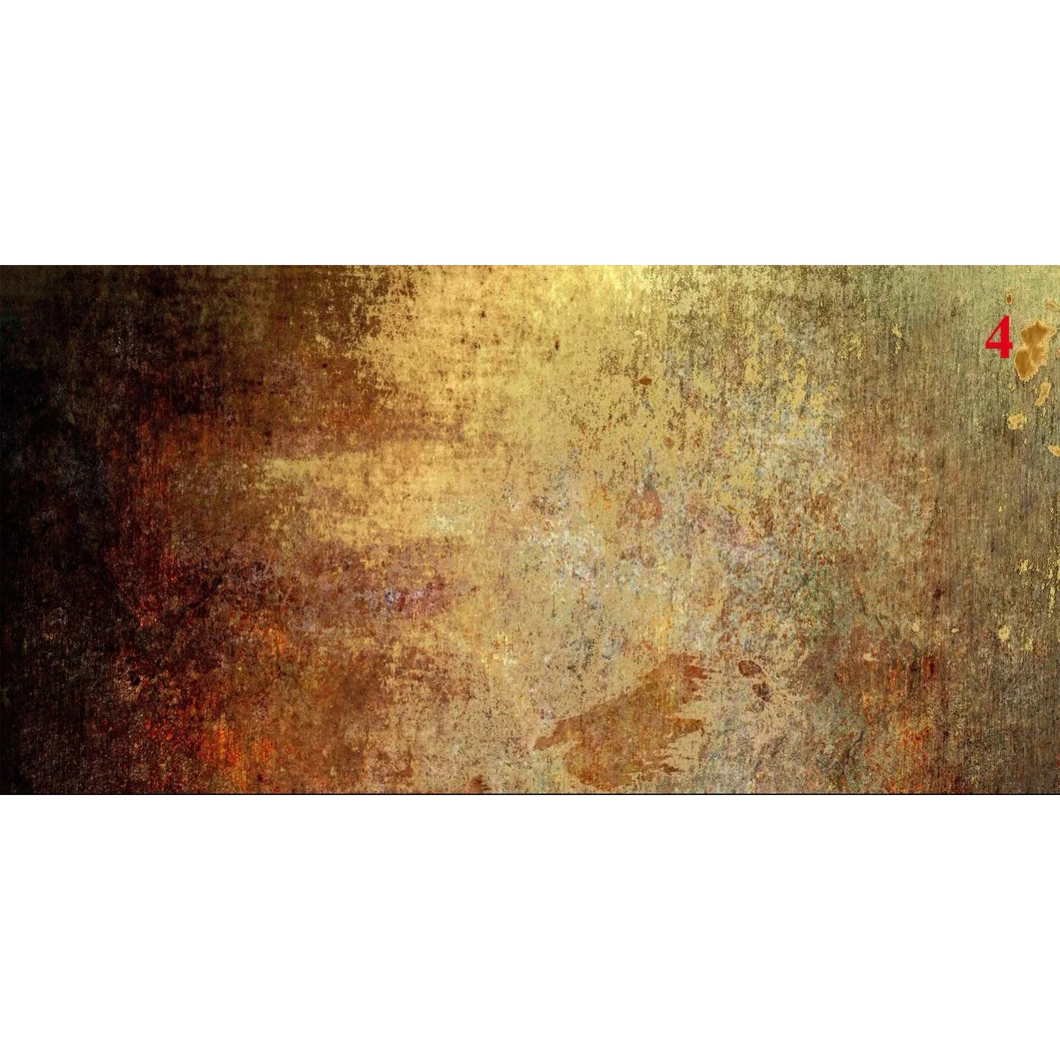 Panel szklany Stone Brown mirror Silver 4 elementy 60 x 120 cm