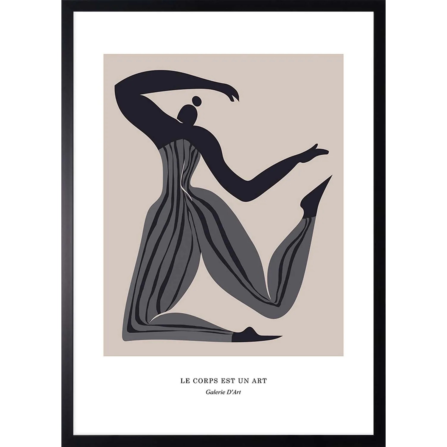 ARS LONGA Obraz WOMAN SHAPE no.1 53 x 73 cm