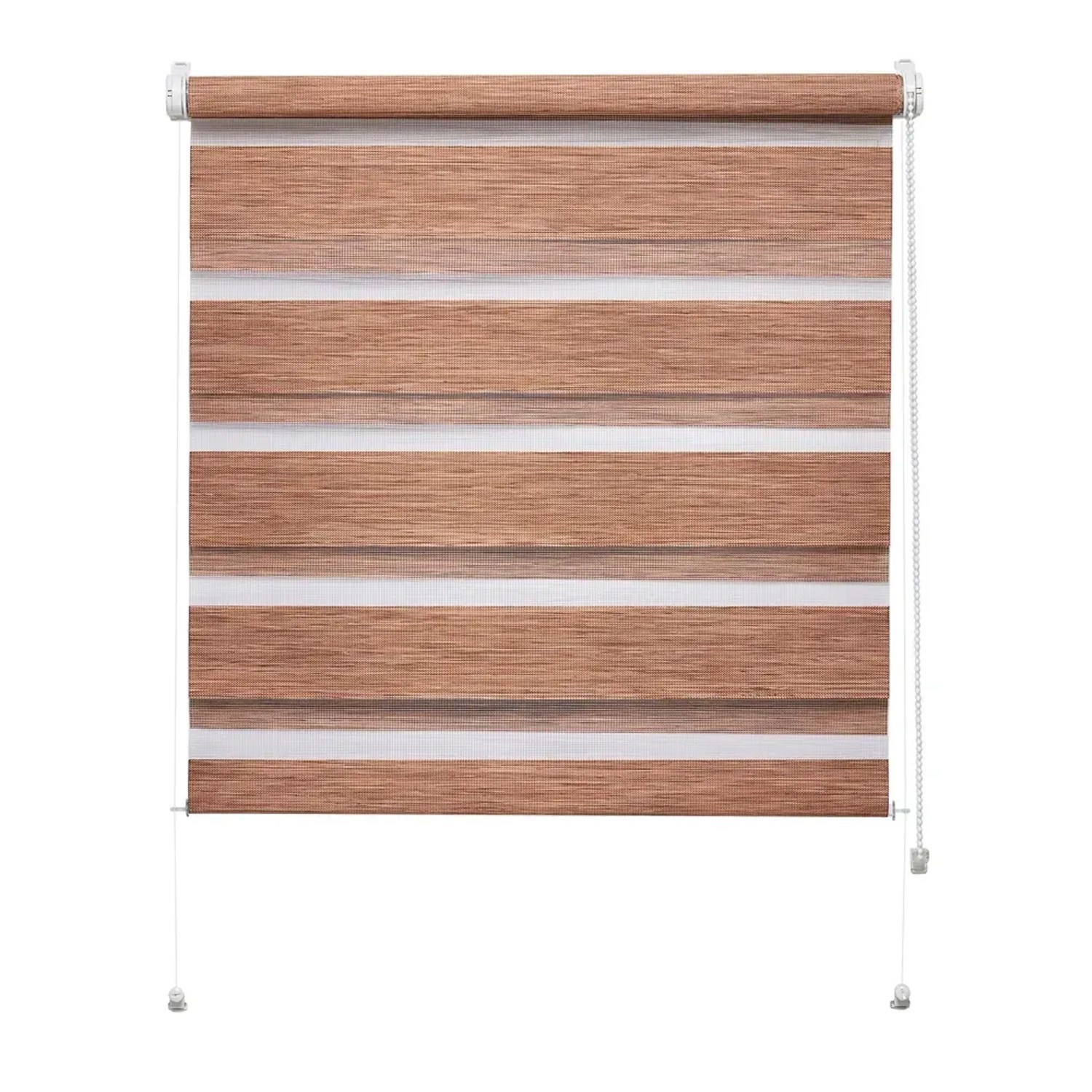 Gardinia Roleta dzień noc bezinwazyjna nature brązowa 35 x 150 cm