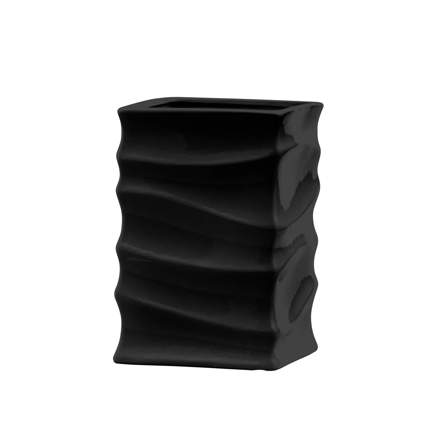 Wazon Duna czarny wys. 25 cm