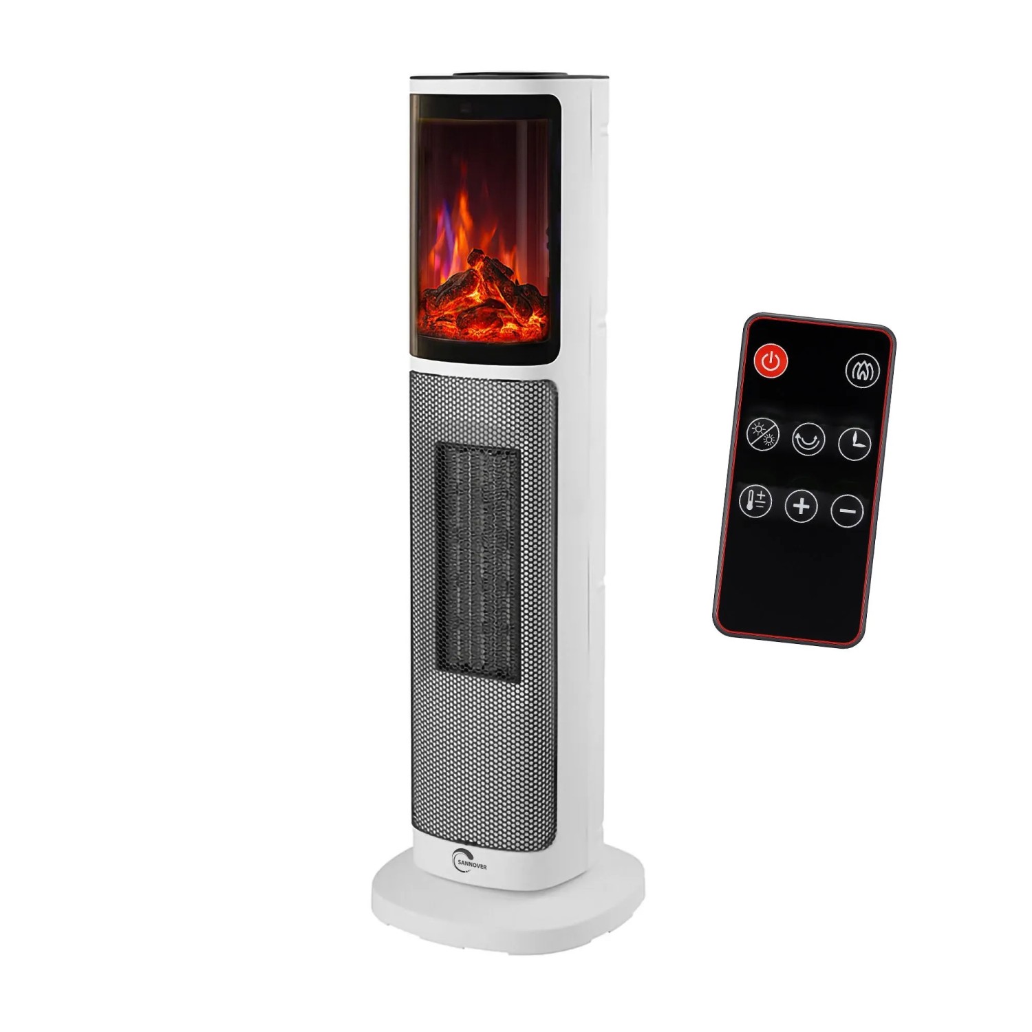 Sannover Oscylacyjny Grzejnik Ceramiczny Lizeo 2000 W Biały