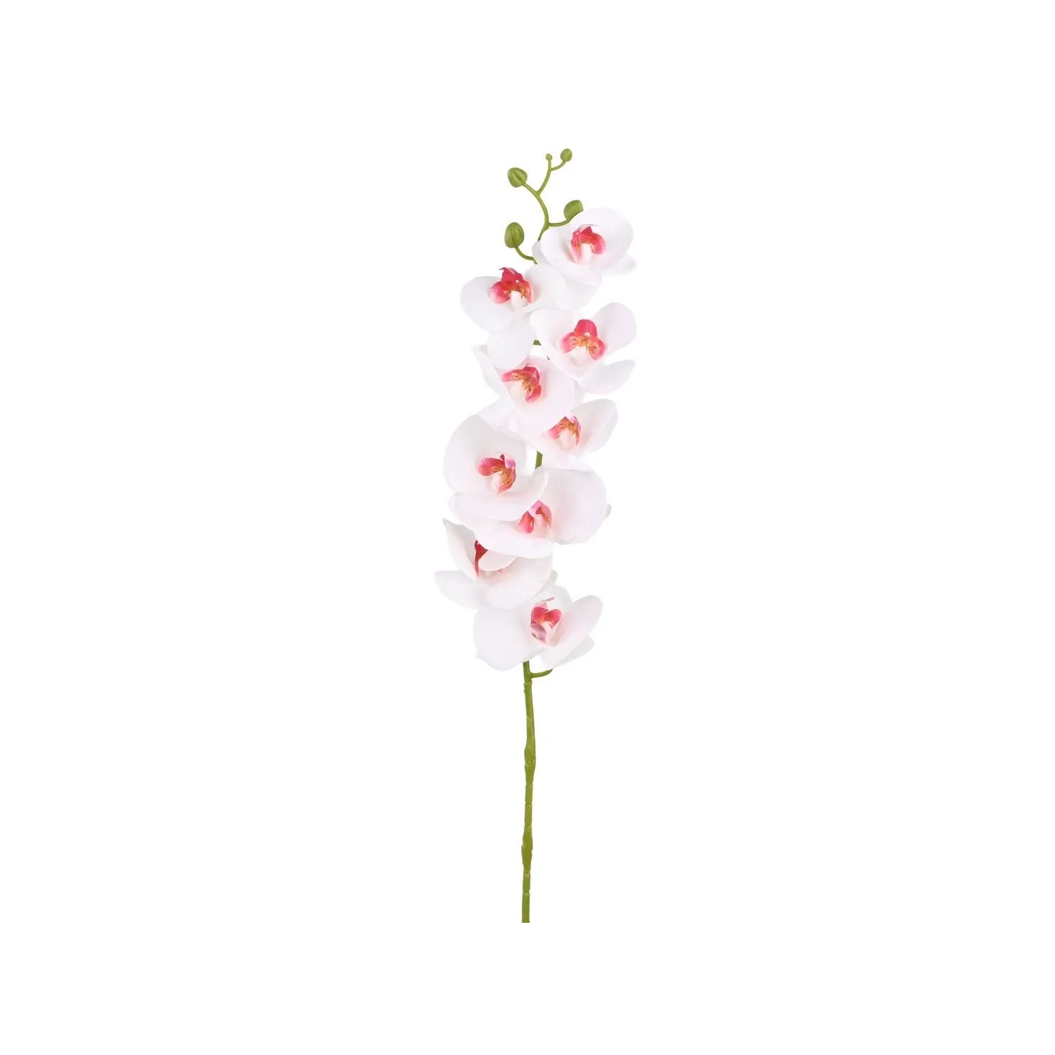 Storczyk gałązka white-pink sztuczny - 85 cm