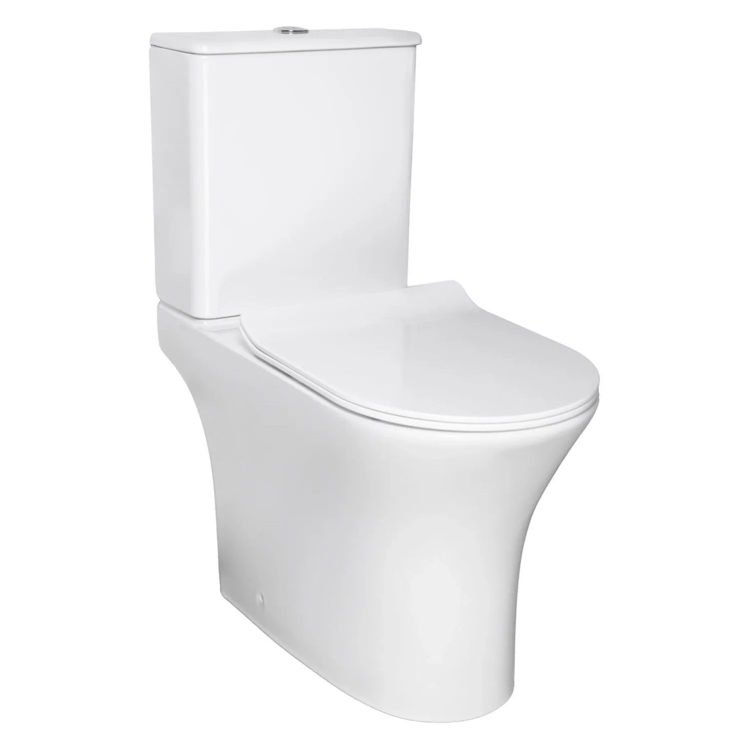 Novoterm Kompakt WC Makalu bezkołnierzowy z deską wolnoopadającą