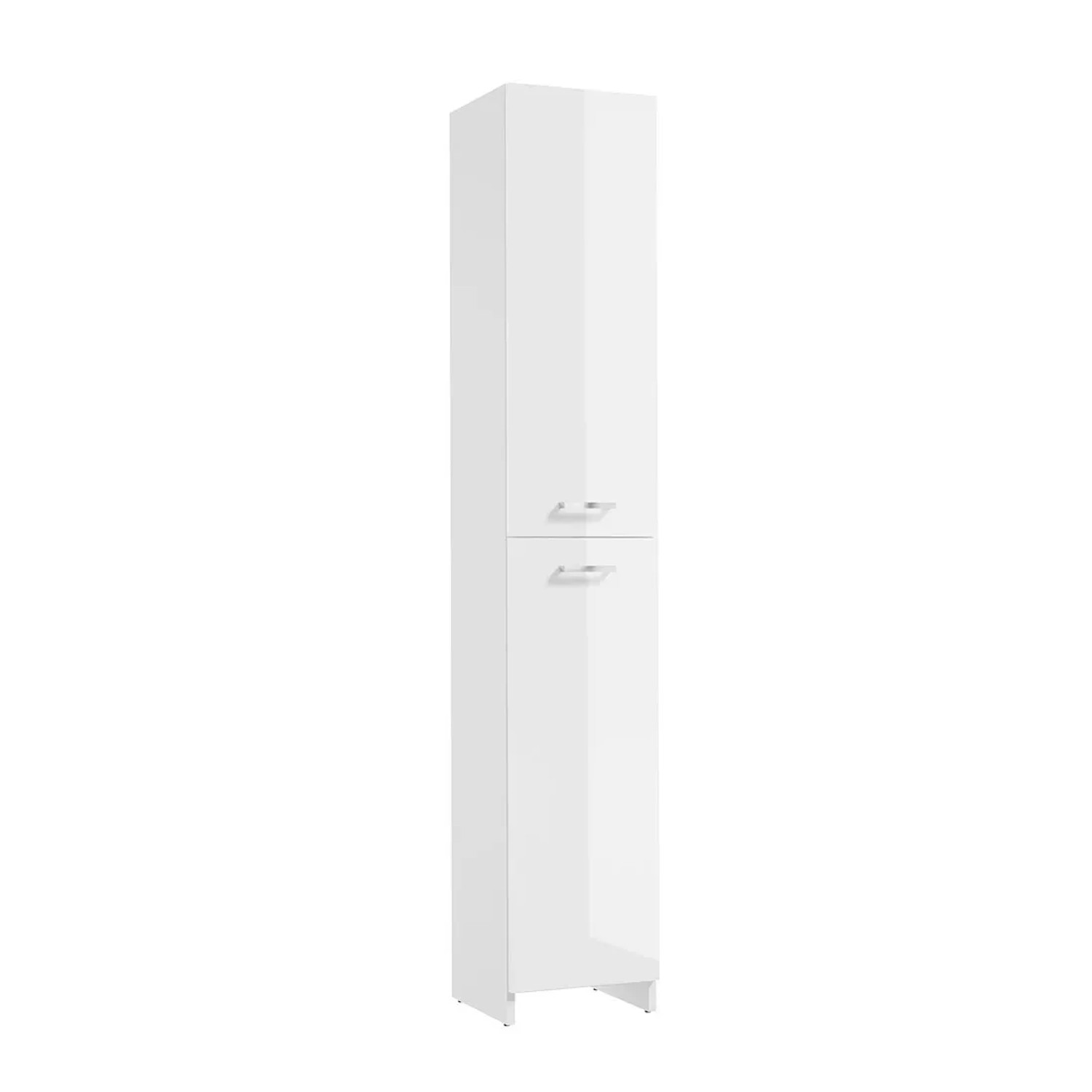 Defra Słupek Twins 2-Drzwiowy Biały Połysk 30 Cm