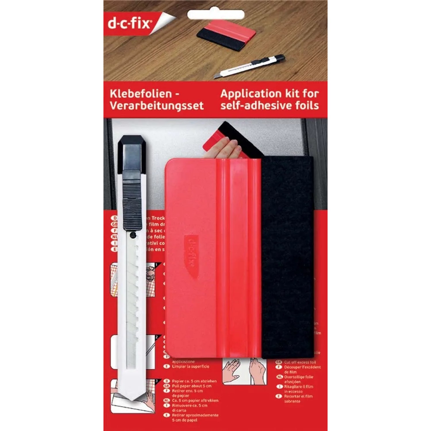 d-c-fix Zestaw do aplikacji folii