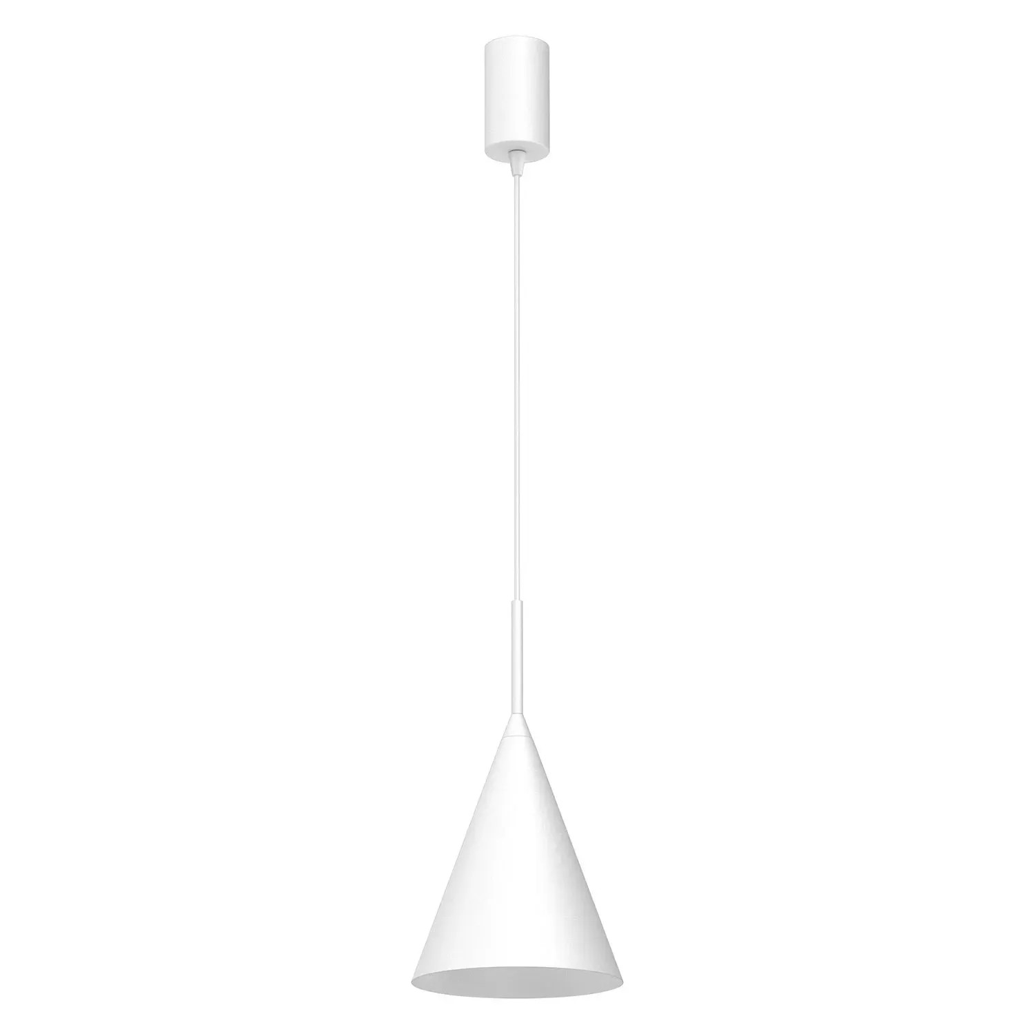 MiLAGRO Lampa wisząca Capital 1x11W LED Gx53 śr. 17 cm biała