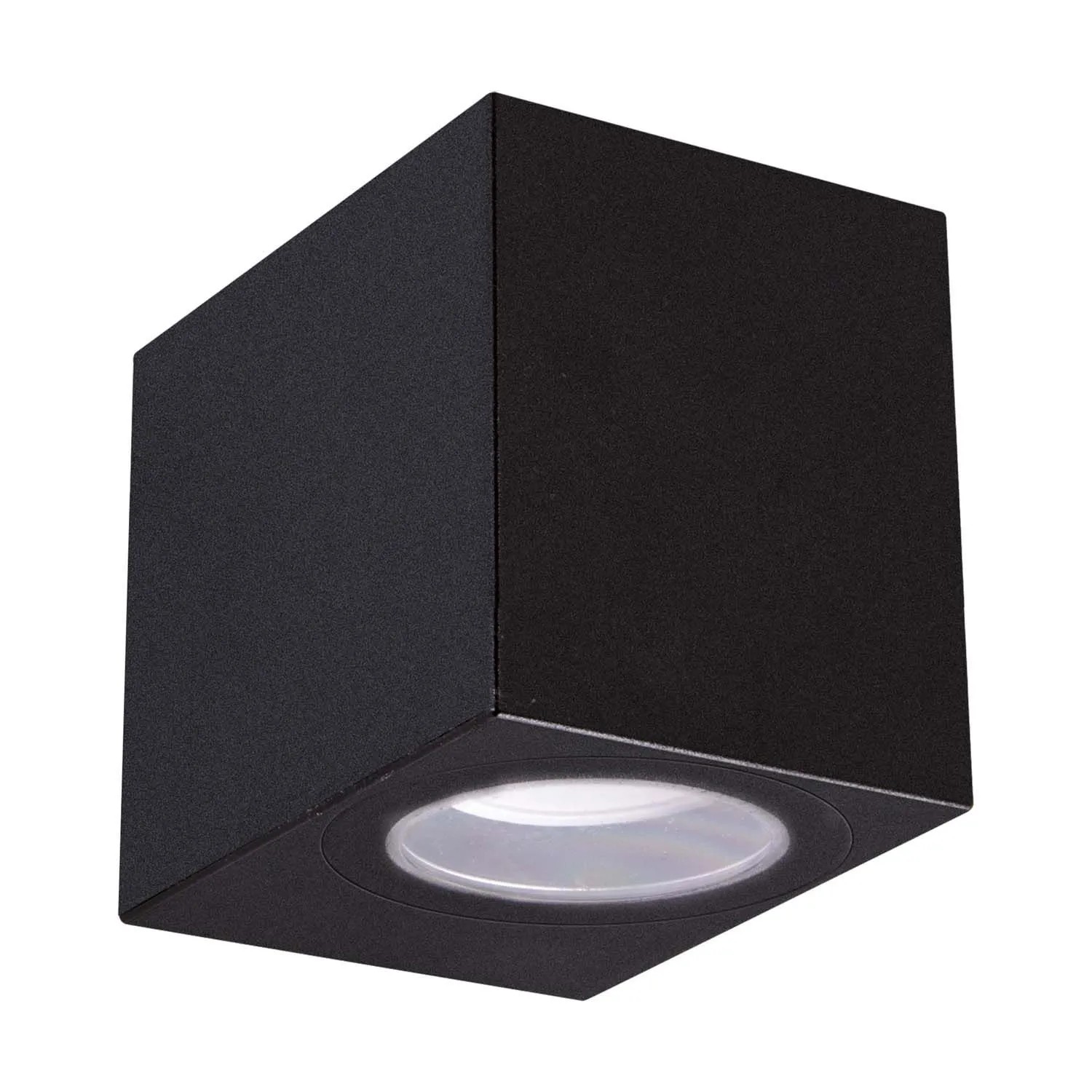 Struhm Kinkiet zewnętrzny GAMP D BLACK 1xGU10 12W IP54 czarny