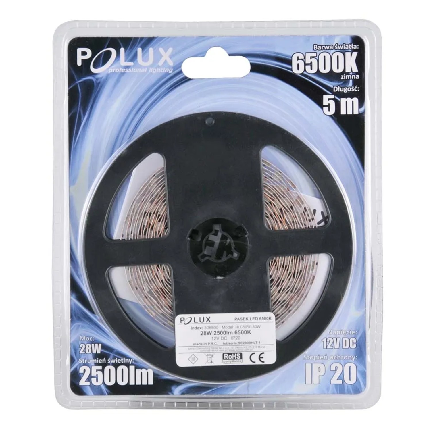 Polux Taśma LED 5m 28W 6500K 2900lm