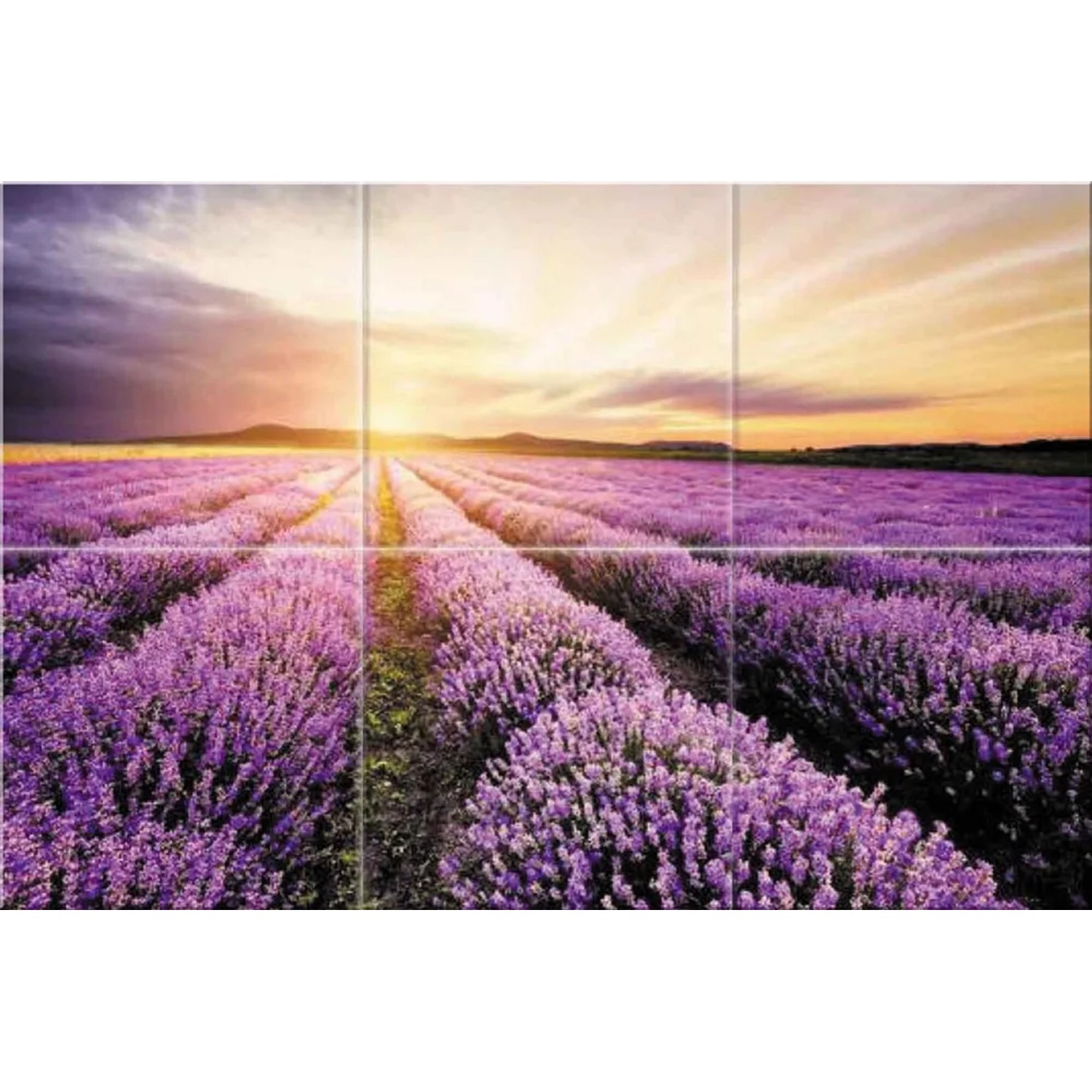 Panel Szklany Natura 1 ESG 6-elementowy 120 x 180 cm
