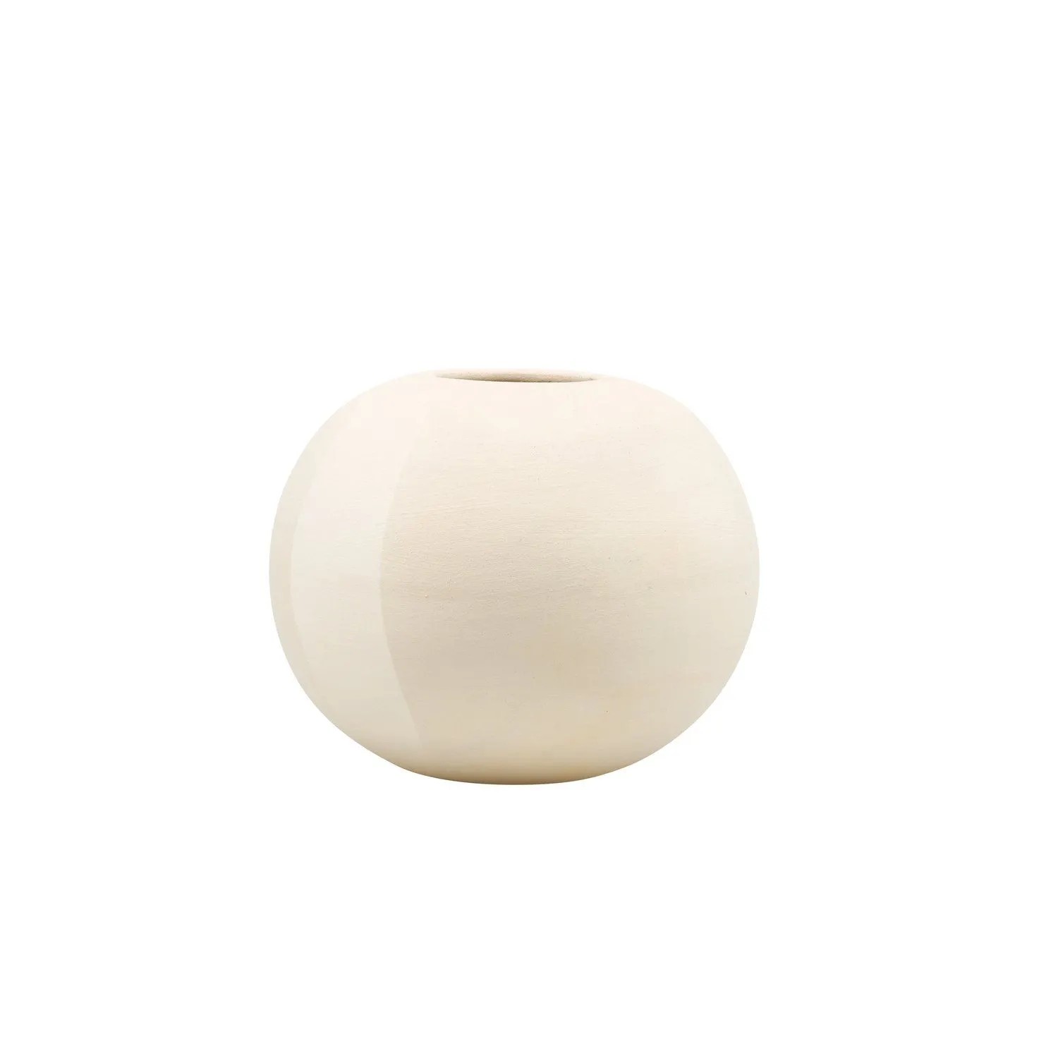 Świecznik Kula krem wys. 14 cm