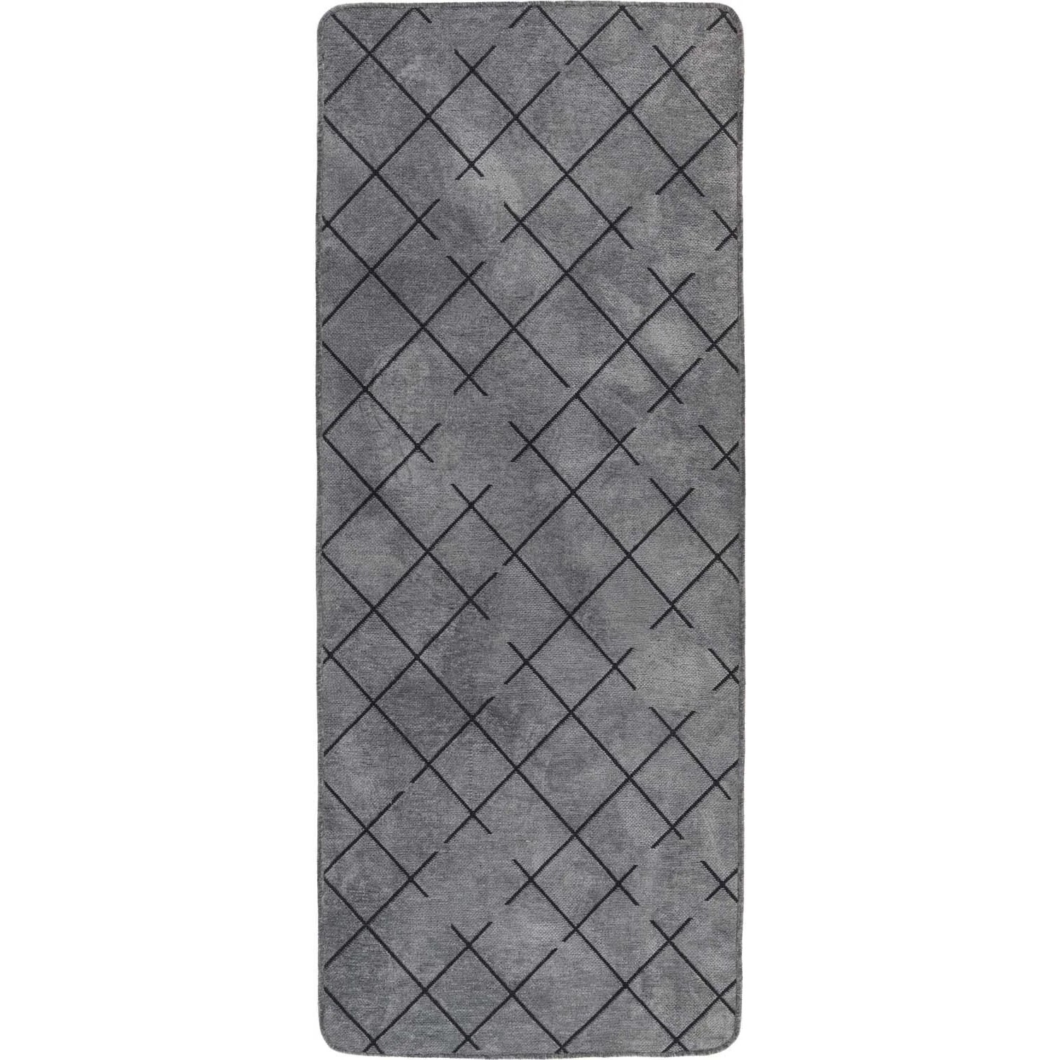 Multi-decor Chodnik SEVILLA romby 70 x 150 cm antracyt
