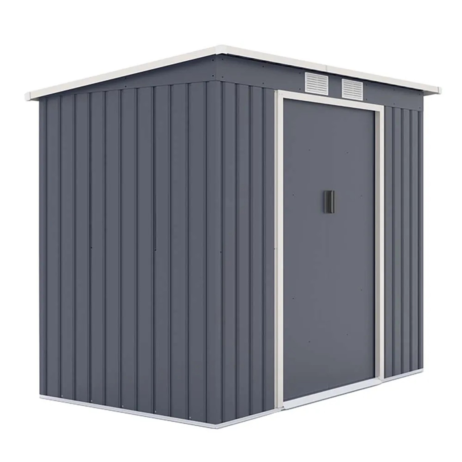 Domek ogrodowy Store szary - 213 x 130 cm, wys. 173 cm