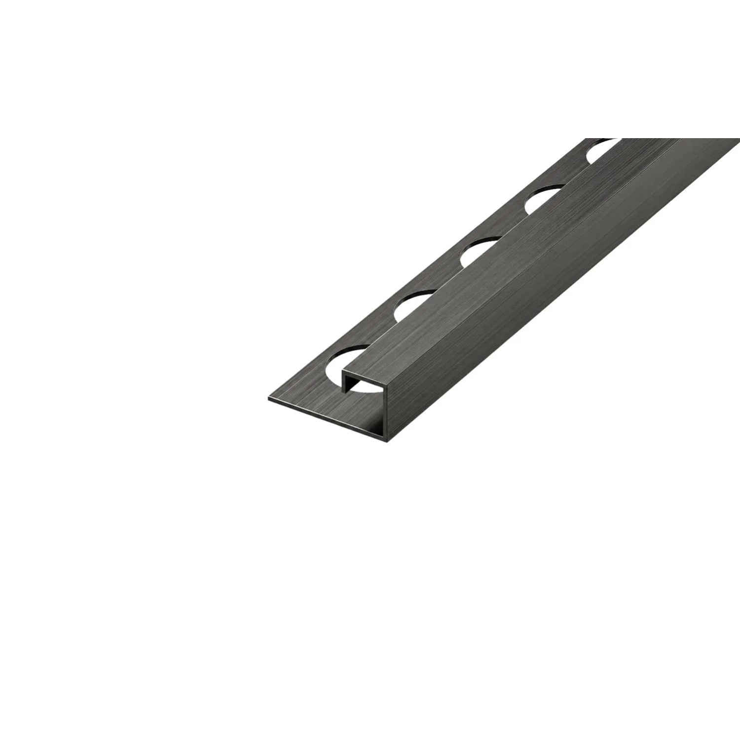 Eviso Listwa narożna P gun metal szczotkowany 10,5 x 2700 mm