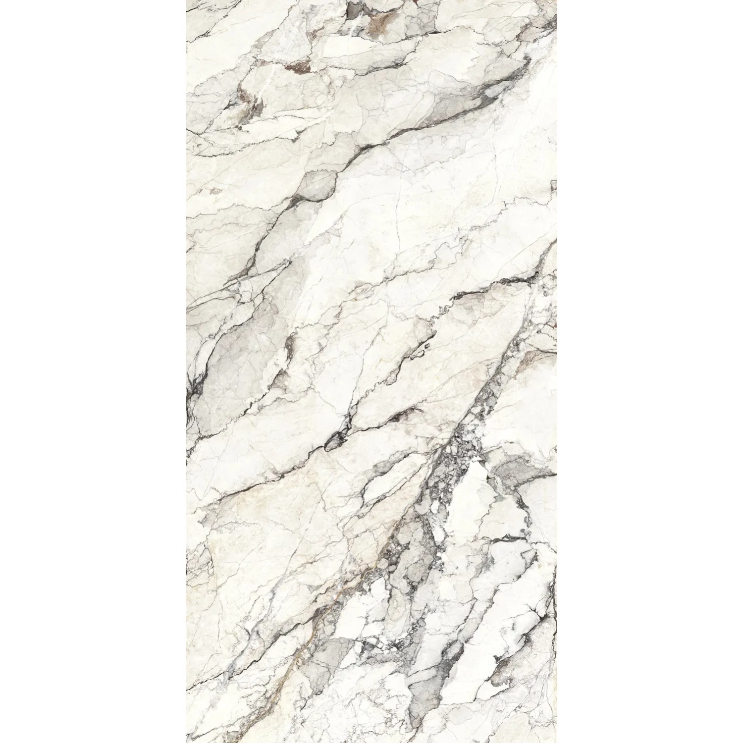 Gres szkliwiony Venato white Carving 60 x 120 cm