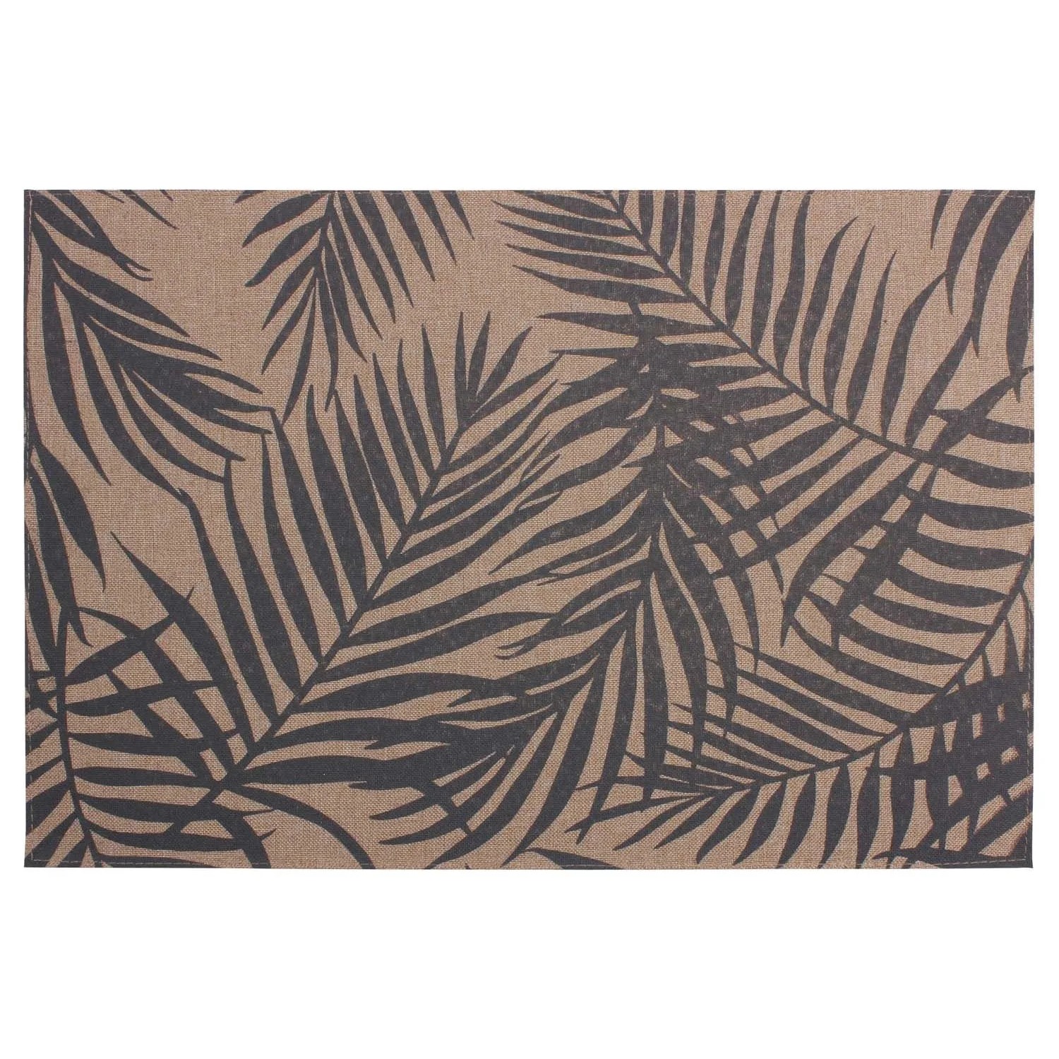 Splendid Podkładka DATTILO szare liście 45 x 30 cm