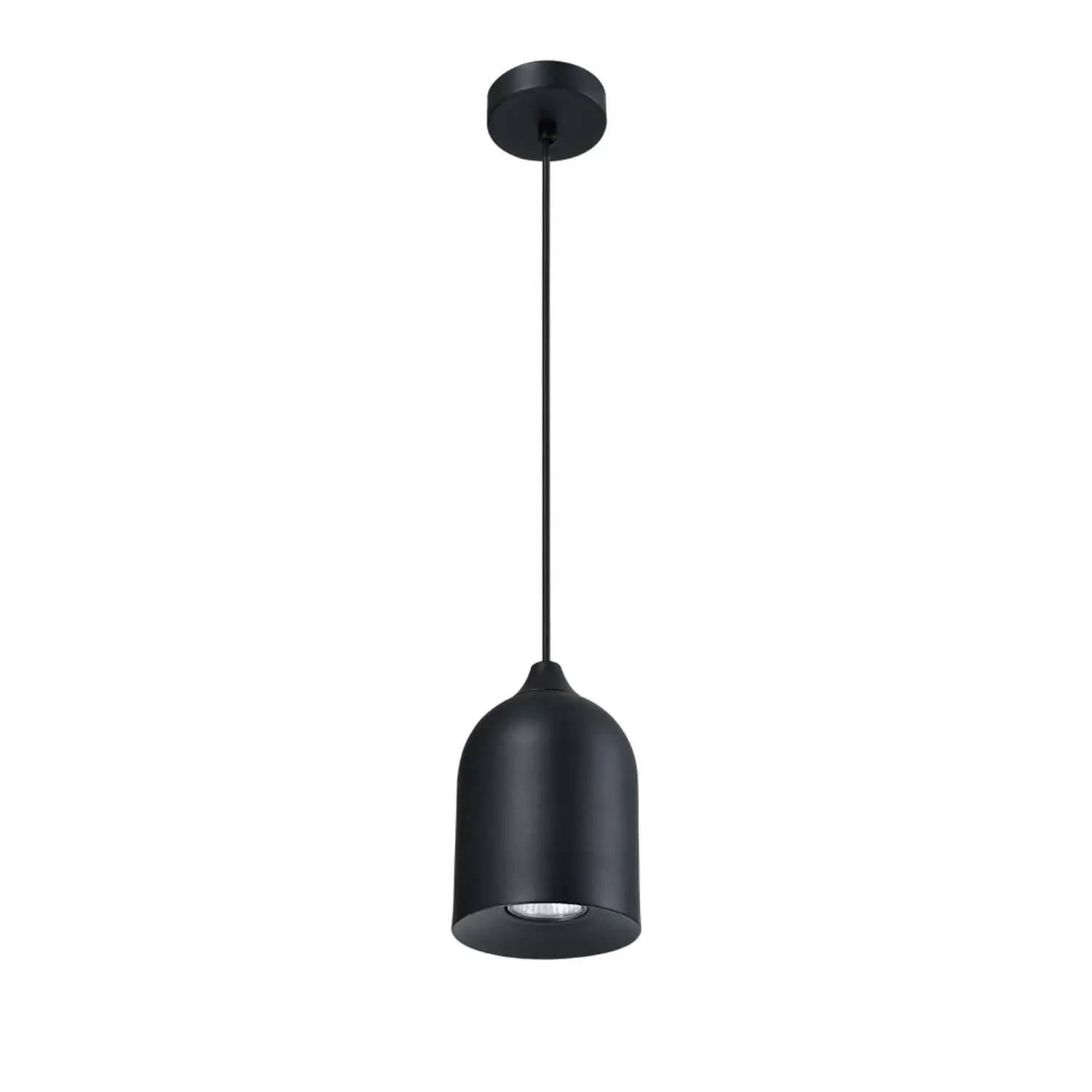 Light Prestige Lampa wisząca Nilo 1xGU10 max. 5W LED czarna