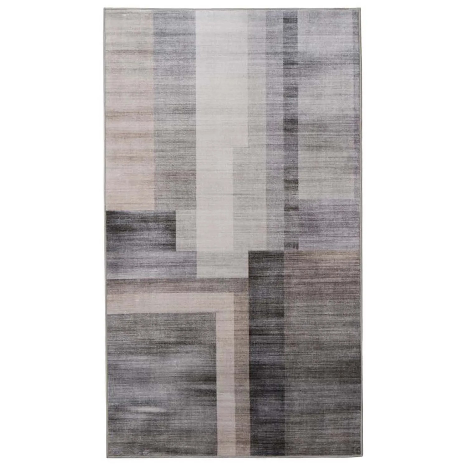 Splendid Dywan drukowany HEIDI mikrofibra 50 x 80 cm szaro-beżowy
